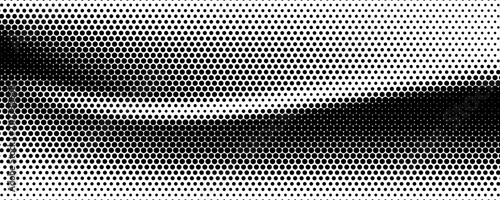 Hexagon Shapes Vector Abstract Geometric Technology Retrowave Sci-Fi Texture Isolated on Light Background. Halftone Hex Retro Simple Pattern. Eps10