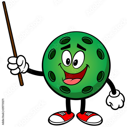 Fototapeta Pickleball W Pointer