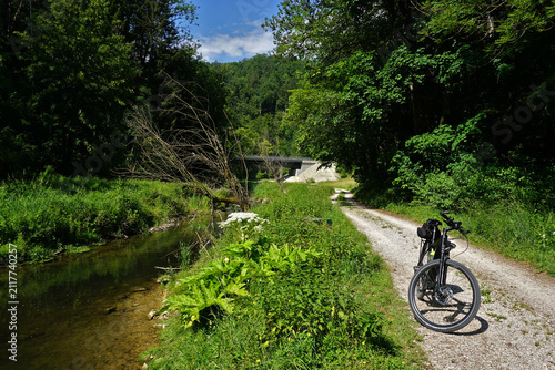 Radfahren im Schmeietal; Naturpark Obere Donau;