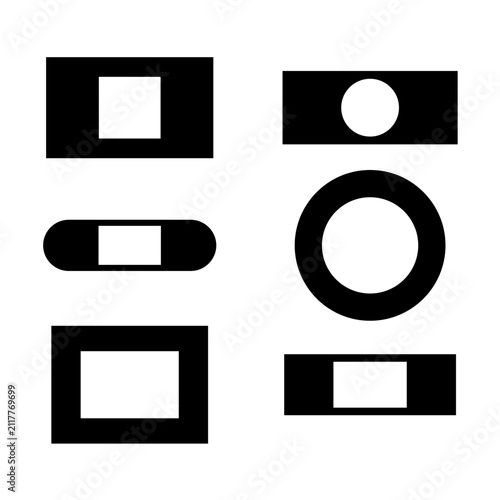 First Aid Icon set collection Vector Image