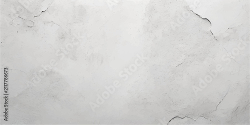 Fotografía White Grunge Concrete Wall Texture Background with Vintage Gray Paper Pattern, R