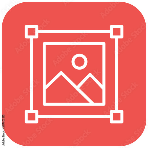 Vector Design Photo Editing Icon Style