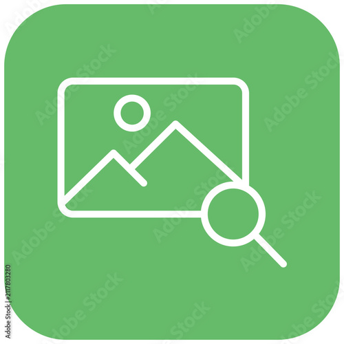 Vector Design Search Image Icon Style