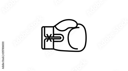 Boxing Glove with Asterisk.