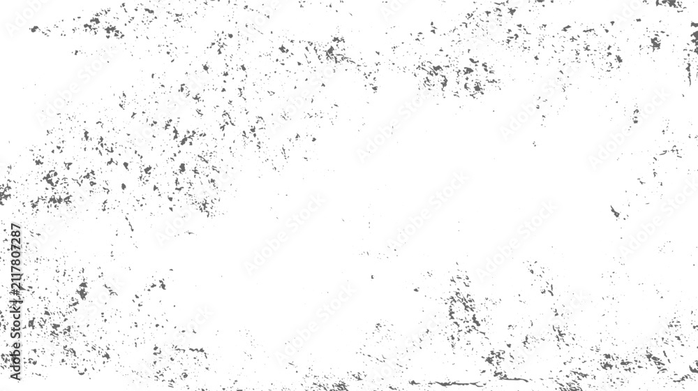 Fototapeta premium Dirty Scratch Frame Overlay, Abstract Dust Grain Texture, Distressed Grunge Border, Gritty Particle Effect, Vintage Worn Surface, Rough Weathered Background.
