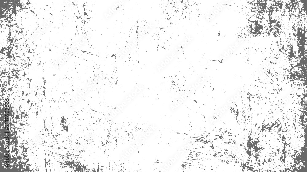 Obraz premium Grunge Scratched Frame Texture, Abstract Dirty Dust Grain Overlay, Distressed Border Effect, Gritty Surface, Vintage Scratch Pattern, Weathered Background Texture.
