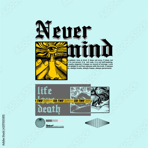 Konstfotografi nevermind slogan street style...