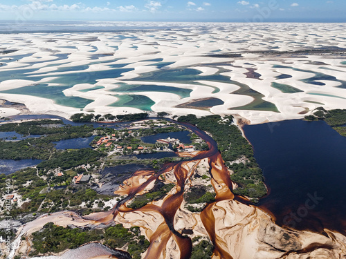 Lençóis Maranhenses – Isolated village in the dunes of Lençóis Maranhenses National Park
