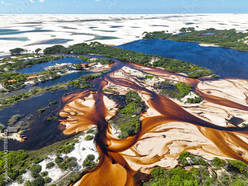 Lençóis Maranhenses – Isolated village in the dunes of Lençóis Maranhenses National Park