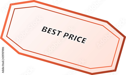 Best price promotion coupon for commerce sales and marketing discount offers graphic