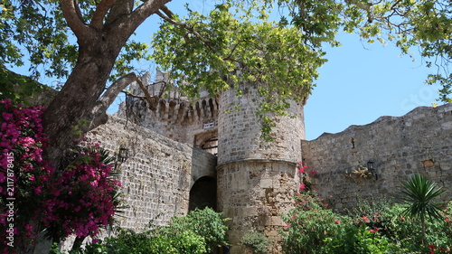 Bild auf Leinwand Palace of the Grand Master of the Knights of Rhodes,