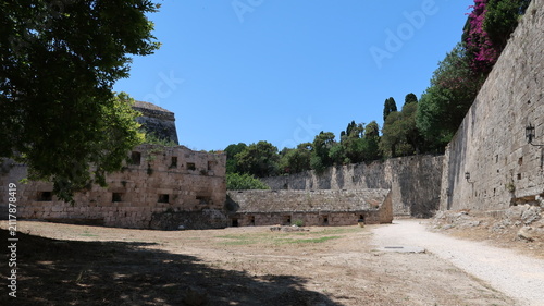 Bild auf Leinwand Palace of the Grand Master of the Knights of Rhodes,