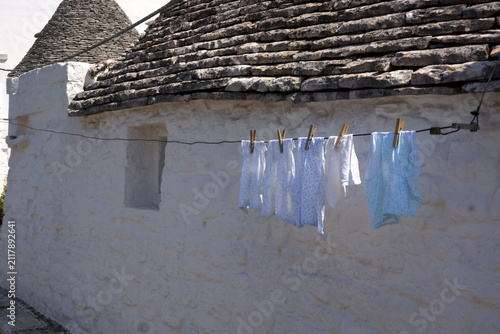 Принти на полотні Alberobello trulli