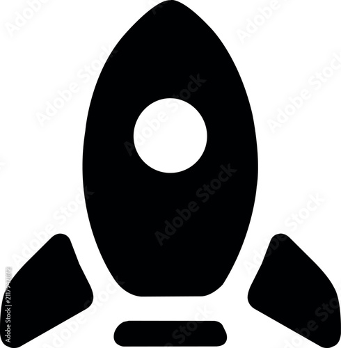 vector illustration of a black and white icon