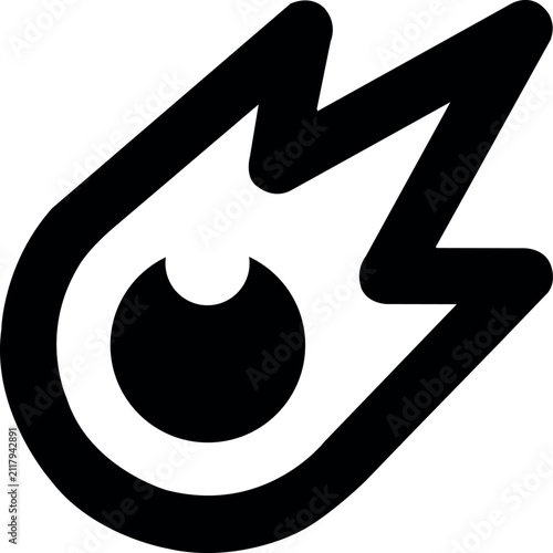 power button on white background