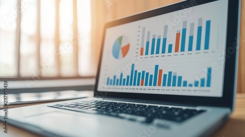 Financial Growth Metrics Economic Outlook Modern Dashboard Detailed Statistical Chart, economic trends analysis, macroeconomic market data, business growth visualization