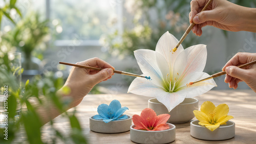 Cross Pollination of Ideas with Flower and Transfer Tools