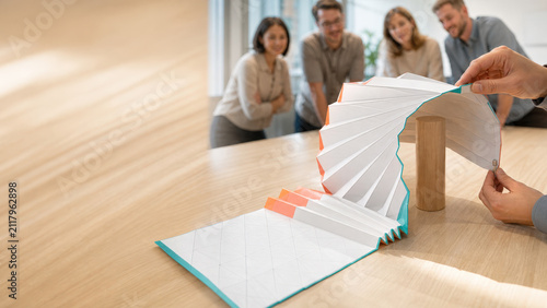 Adaptive Folded Structure Prototype for Flexible Design Innovation with Copy Space
