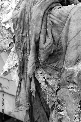 Fotografie Old fabric texture