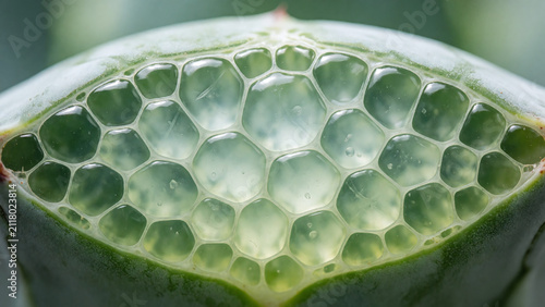 Macro Cell Structure of Drought Tolerant Agave Water Storage