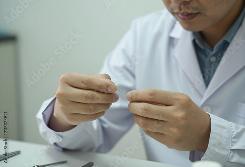 Medical professional in a w...
