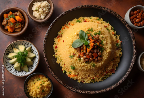 Traditional moroccan cousco...