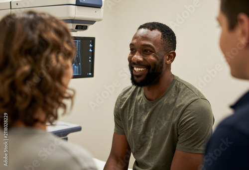 Smiling african american ma...
