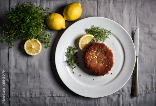 Crispy golden brown crab ca...