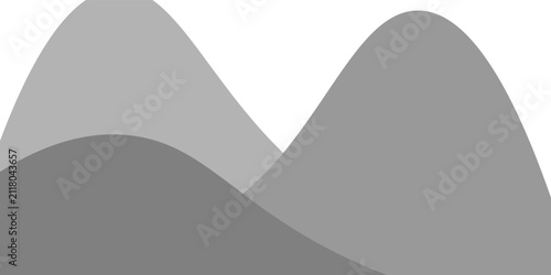 Abstract Grey Gradient Wave Vector Background