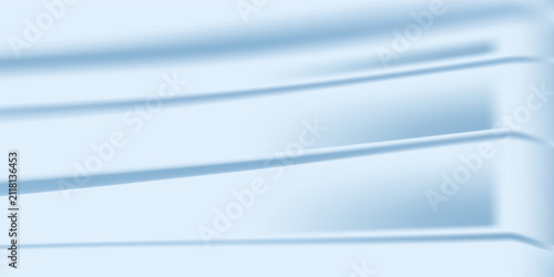 Wall interior background, studio  and backdrops show products.with shadow from window color white and blue light. background for text insertion and presentation product