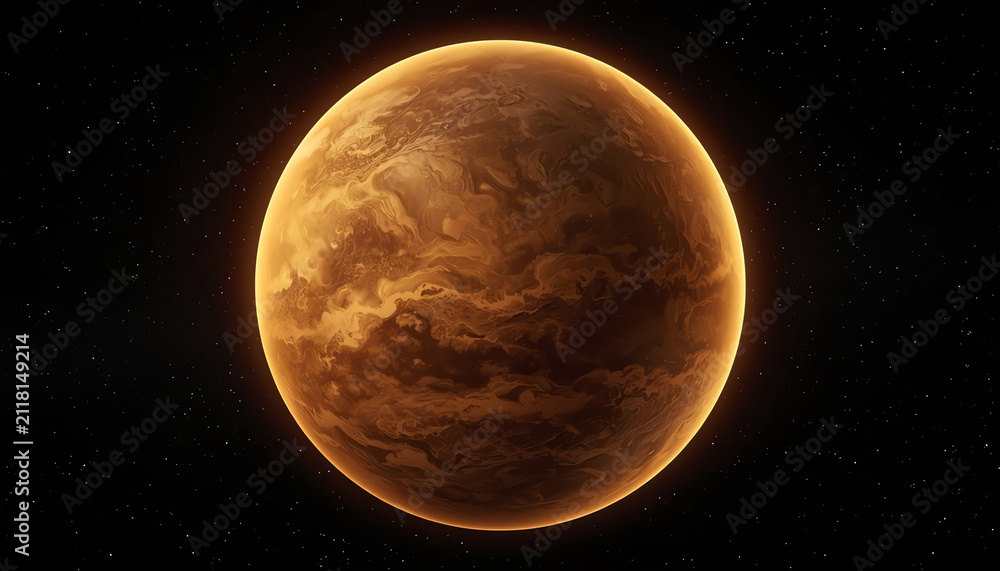 Obraz premium Planet Venus. 