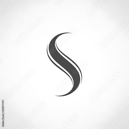 Elegant Swirls Logo Design.