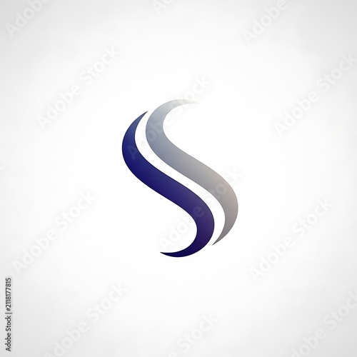 Elegant S Letter Logo Design.