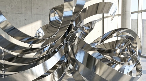 Metal Wave Harmony, Metallic Waves in a Modern Space