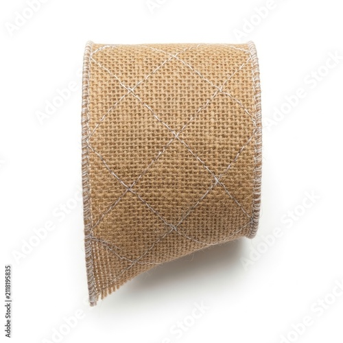 Warm Beige Textured Fabric Swatch for Interior Design