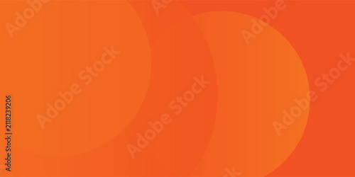 Abstract orange background with circles.