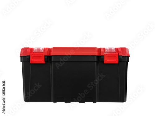 Plastic box for storing items or tools PNG transparent.