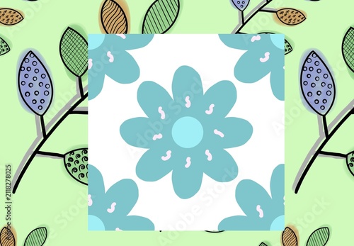 Textile spring flowers pattern. Floral pattern with small flowers in pink, yellow, cream tones. For spring, summer prints, packaging, cute stationery, kitchen decor, fabric design, isolated background