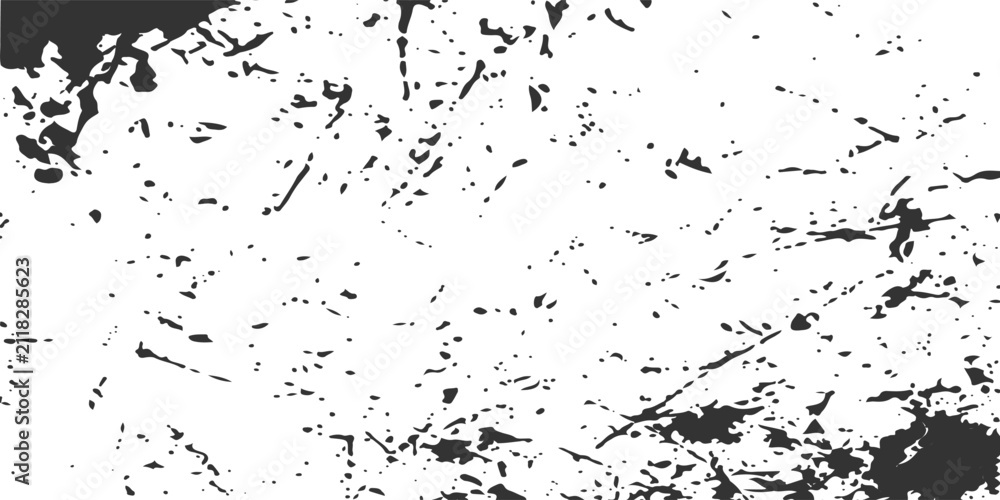 Fototapeta premium Rough black and white texture vector. Distressed overlay texture. Grunge background. Abstract textured effect. Vector Illustration. Black isolated on white background
