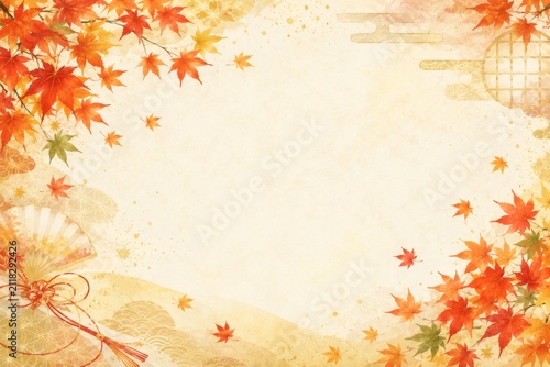 紅葉　もみじ　背景