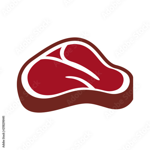 Roasted Beef Logo Icon
