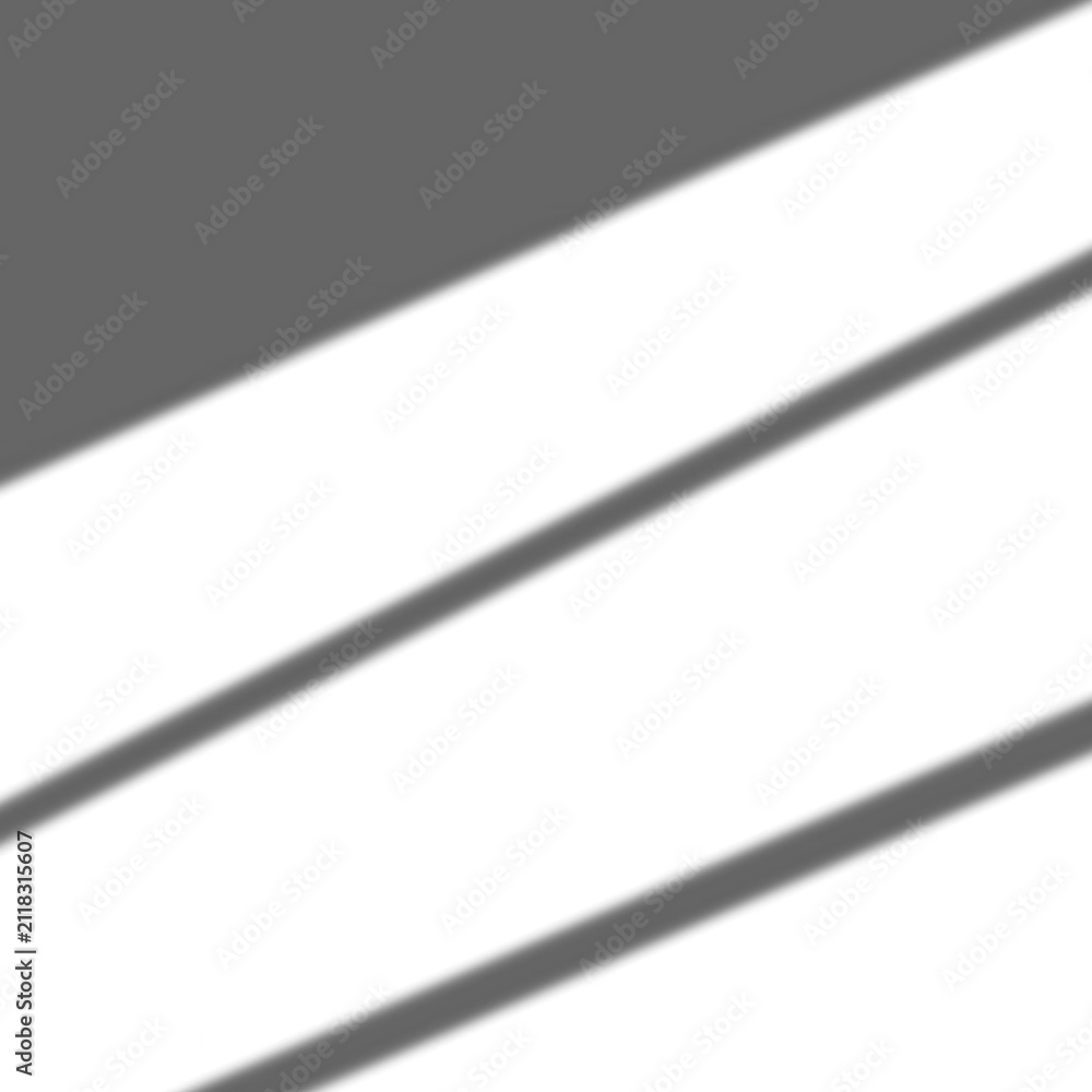 Obraz premium Silhouette of A framed window with multiple panes casts a geometric shadow