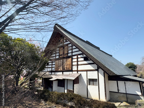 甘草屋敷の裏手