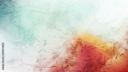 Blue and orange grunge concrete texture abstract background