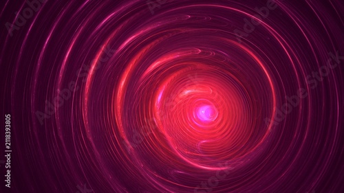 Illustration created as a 3D render without generative AI, abstract futuristic light burst with geometric particles and radiant energy background