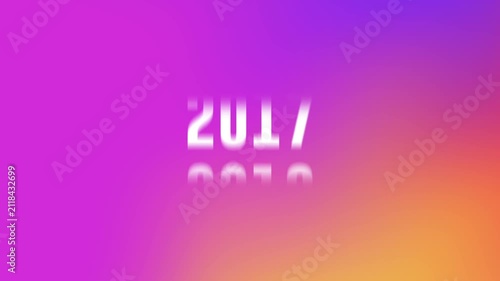 2000 to 2027 New Year Timeline, Dynamic Scrolling Year Counter Animation for Future and Era Progression