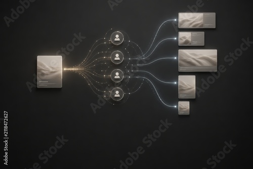 AI Network Transforming One Content Card into Targeted Formats