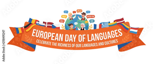 Multicultural Europe Celebration Banner