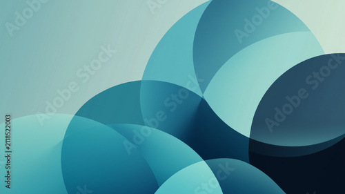 Circle abstract background. Geometric background for professional slide.