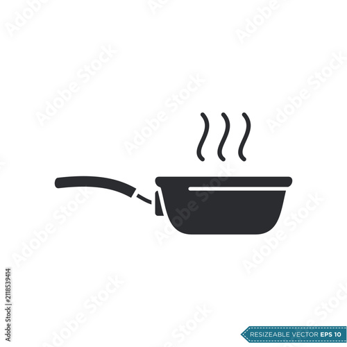 Pan Icon Vector Template Illustration Design